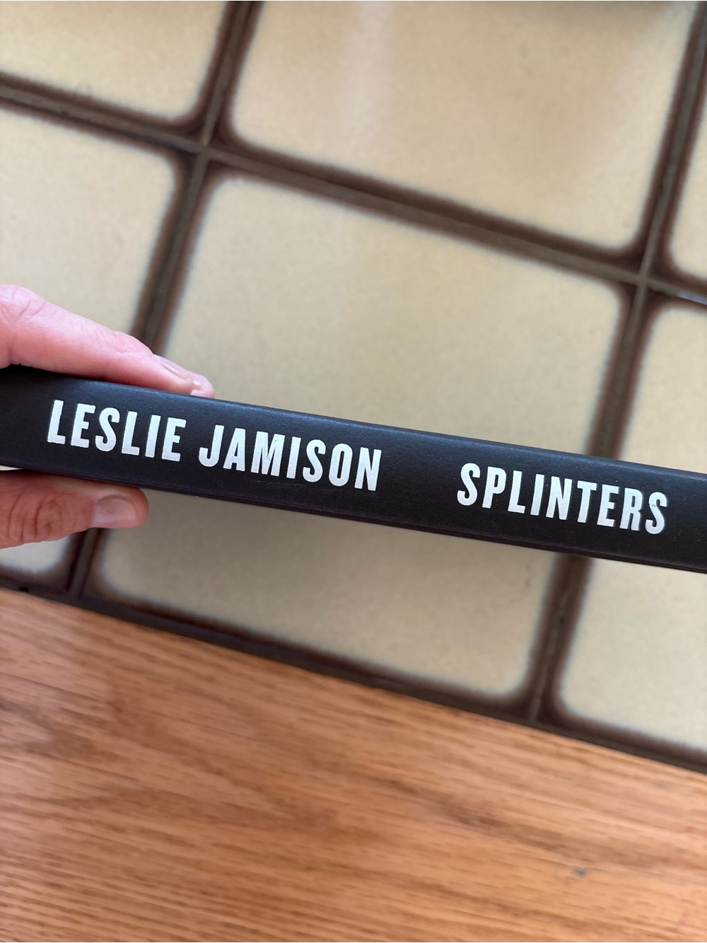 Book: Splinters by Leslie Jamison Hardcover